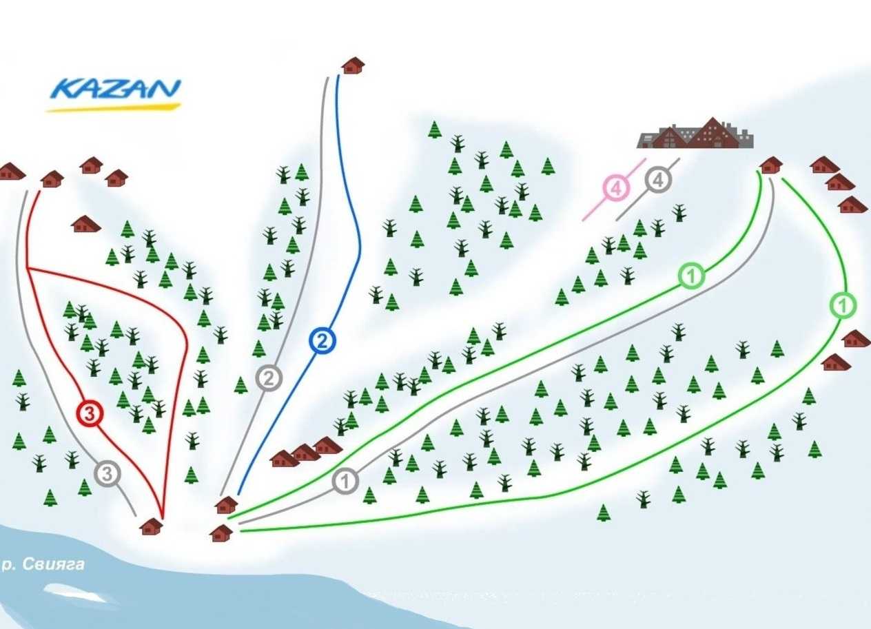 Покатать в татарстане: куда поехать сноубордистам и лыжникам гид по склонам