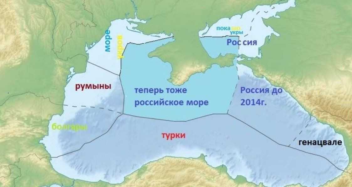 В какой океан впадает чёрное море