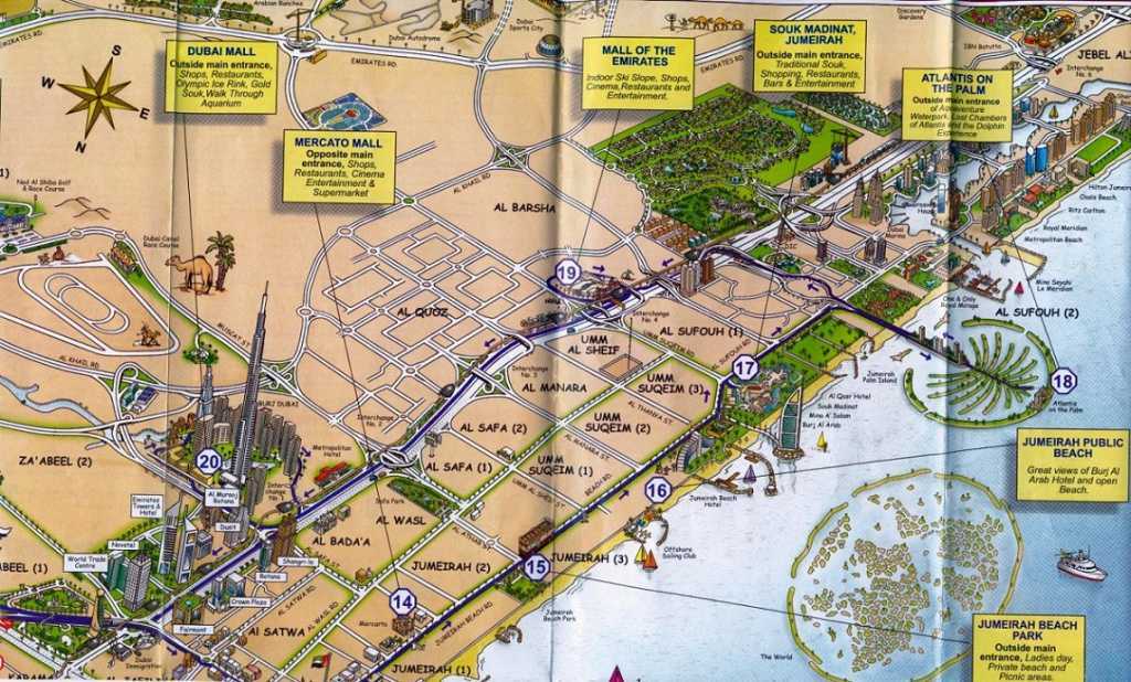 Пляжи дубая (оаэ): подробный обзор платных и бесплатных вариантов, инфраструктуры, фото, отзывы, расположение на карте