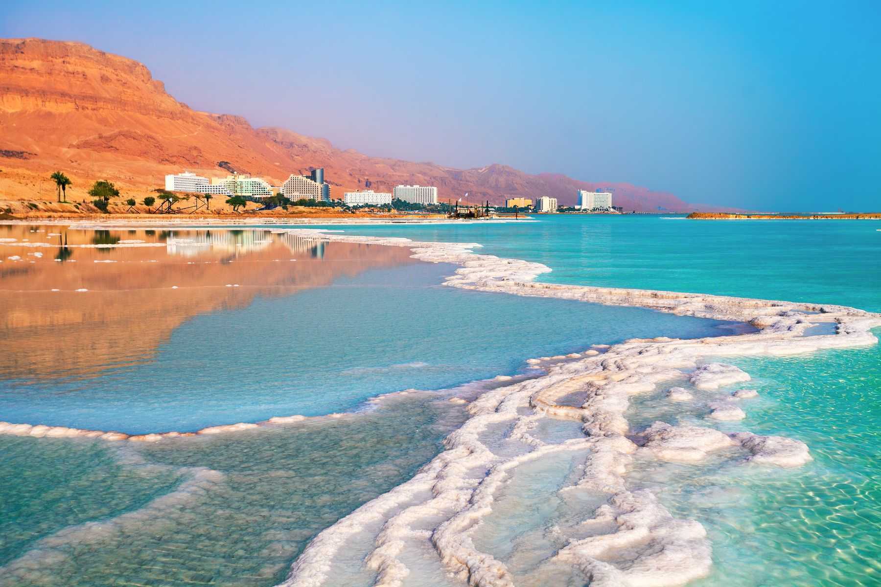 Курорты израиля на мертвом, красном, средиземном море.