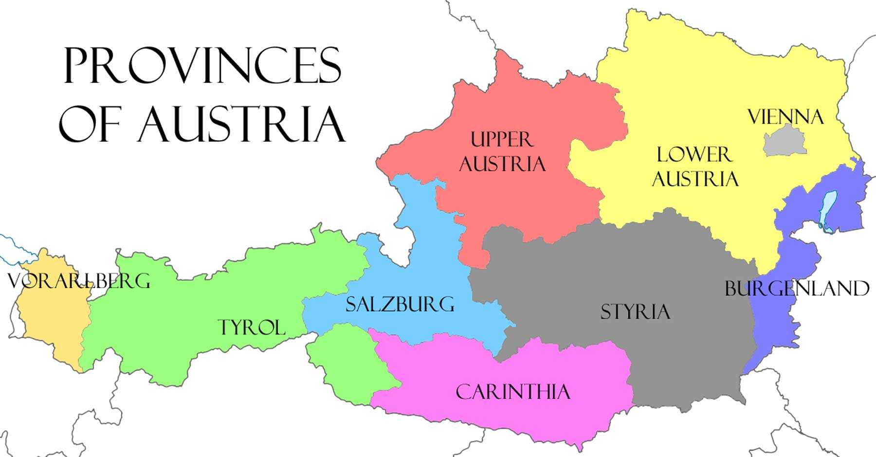 Австрия — описание страны