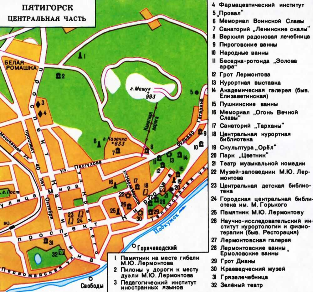 Пятигорск 2023 • всё о городе, как добраться, что посмотреть
