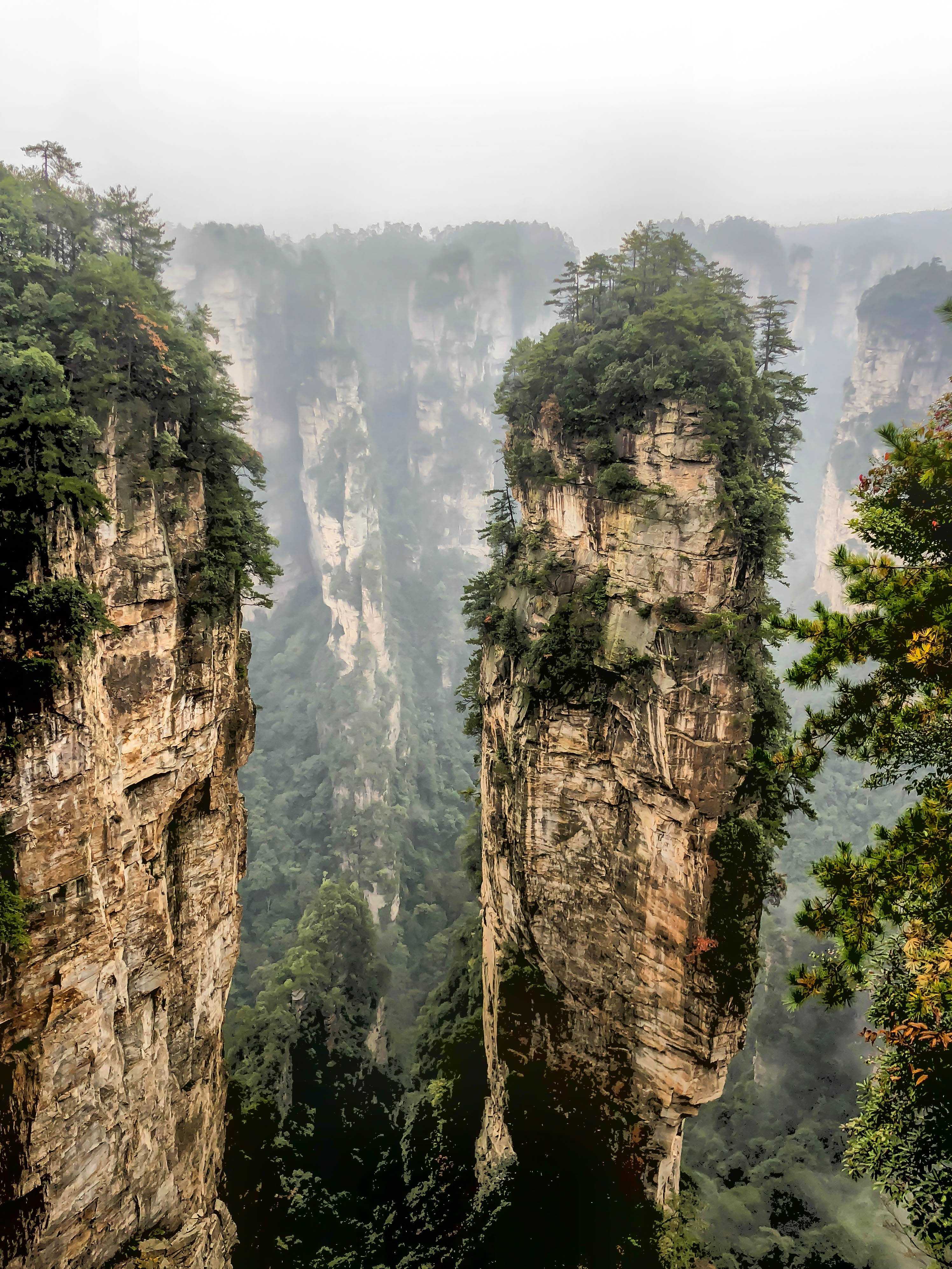 Горы в китае, где снимали аватар – loza-travel