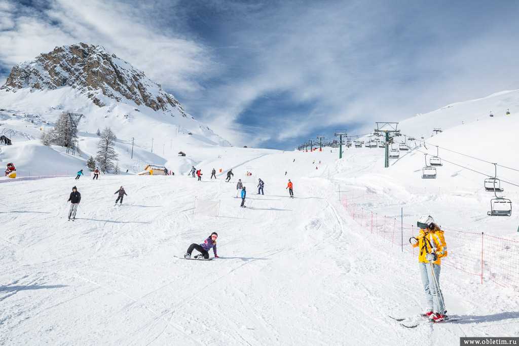 Лучшие горнолыжные курорты италии