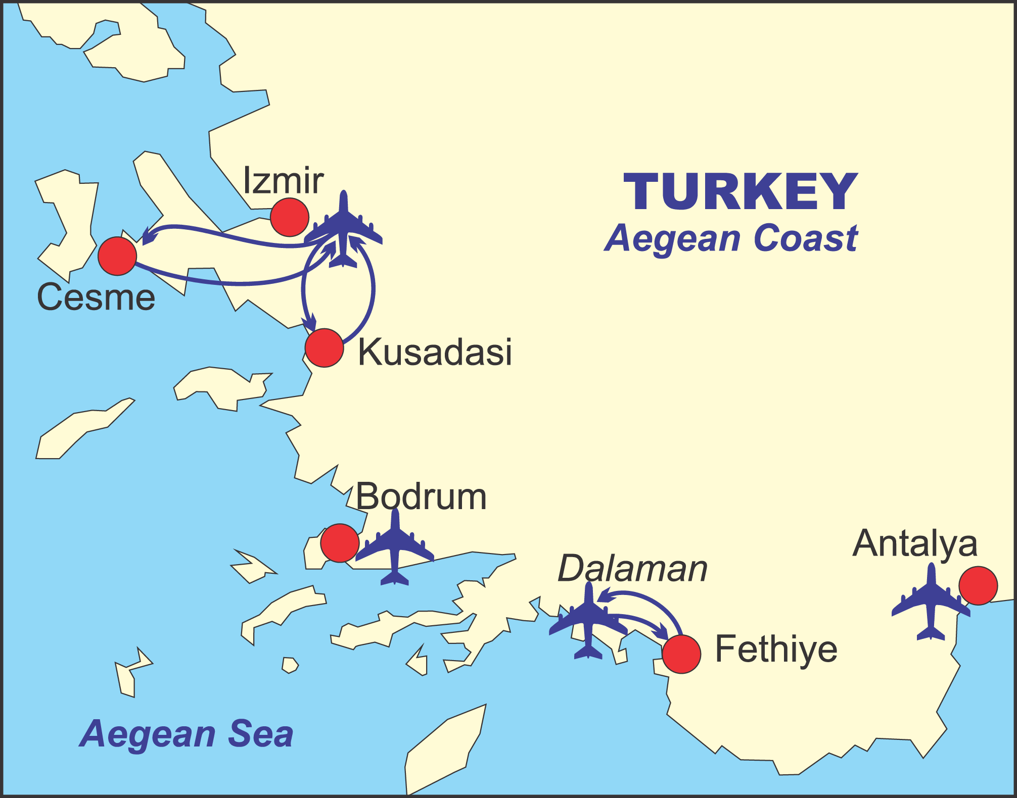 Лучшие отели турции на эгейском море