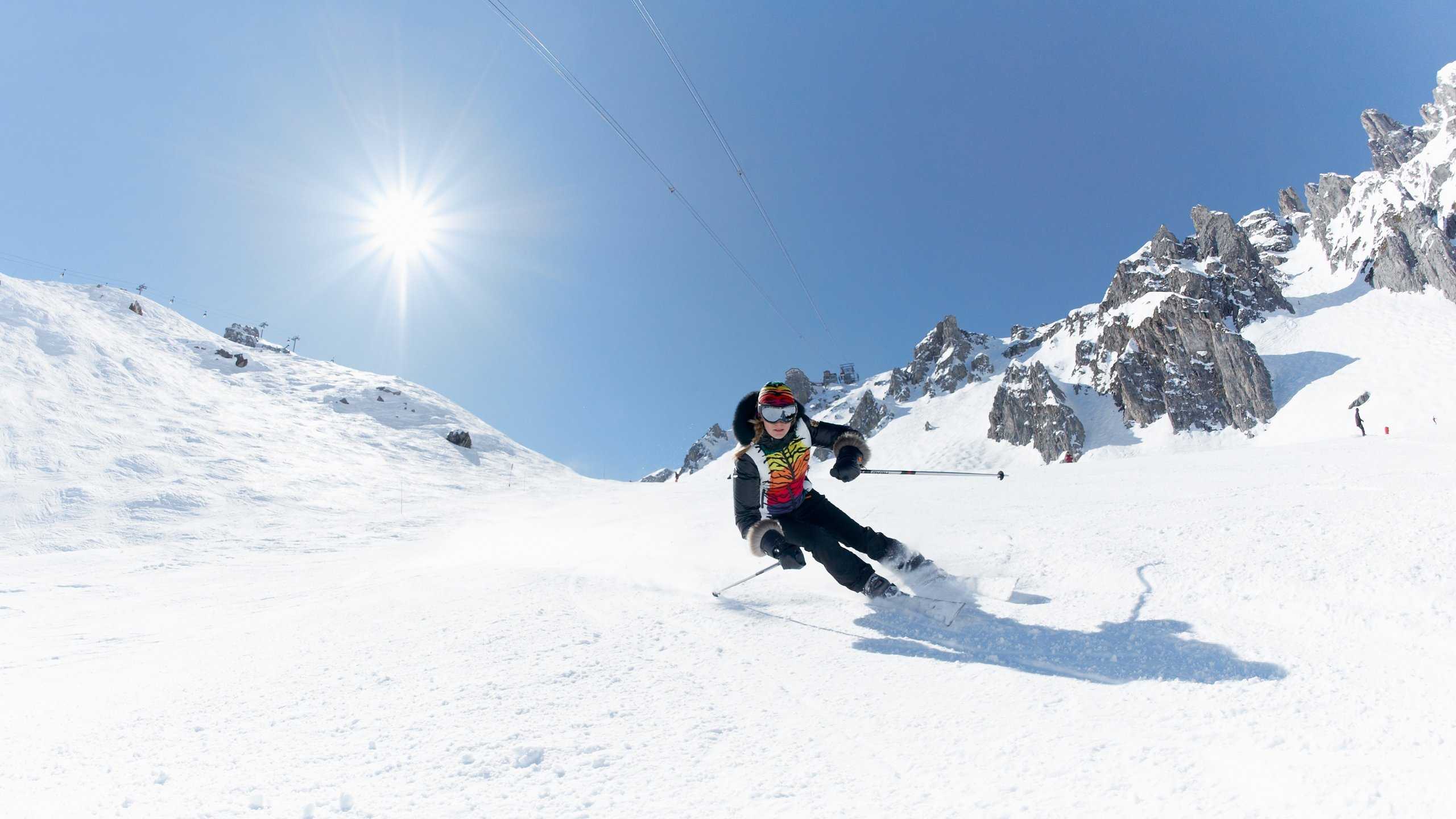 Семейный отдых на горнолыжных курортах во французских альпах